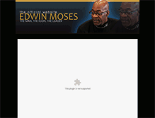 Tablet Screenshot of edwinmoses.com